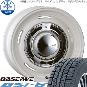 175/80R16 ジムニー AZオフロード 16インチ TOYO GSI-6 CRIMSON DEAN CrossCountry スタッドレスタイヤ ホイールセット 4本