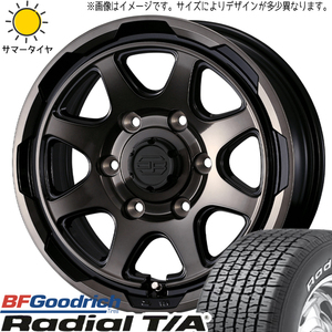 215/70R15 ハイエース BFグッドリッチ ラジアル スタットベルク 15インチ 6.0J +33 6H139.7P サマータイヤ ホイールセット 4本