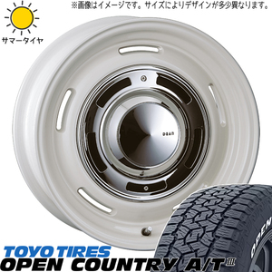 215/70R16 スバル XV フォレスター TOYO A/T3 クロスカントリー 16インチ 6.5J +43 5H100P サマータイヤ ホイールセット 4本