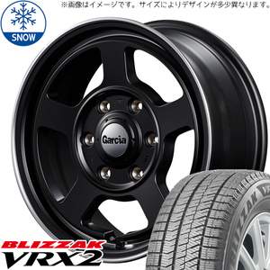 165/55R15 タント NBOX スペーシア ブリザック VRX2 15インチ シカゴ5 4.5J +45 4H100P スタッドレスタイヤ ホイールセット 4本