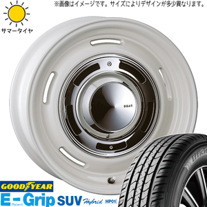 215/70R16 スバル XV フォレスター GY HP01 クロスカントリー 16インチ 6.5J +43 5H100P サマータイヤ ホイールセット 4本