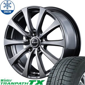 205/60R16 TOYO ウィンター TX 16インチ ユーロスピード G10 6.5J +48 5H100P スタッドレスタイヤ ホイールセット 4本