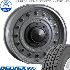 195/80R15 スズキ ジムニーシエラ 15インチ TOYO DELVEX 935 CRIMSON DEAN Colorado スタッドレスタイヤ ホイールセット 4本