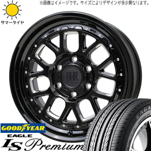 215/60R16 クラウン CX-3 デリカ GY イーグル プレミアム ヒューロン 16インチ 7.0J +38 5H114.3P サマータイヤ ホイールセット 4本