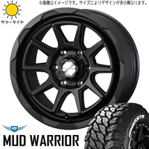 215/70R16 スズキ ジムニーシエラ 16インチ モンスタタイヤ MADVANCE 06 6.0J -5 5H139.7P サマータイヤ ホイールセット 4本_画像1