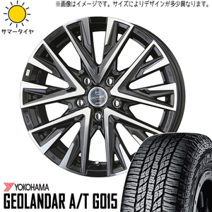 215/60R16 カムリ クラウン ジオ Y/H GEOLANDAR G015 レジーナ 16インチ 6.5J +38 5H114.3P サマータイヤ ホイールセット 4本