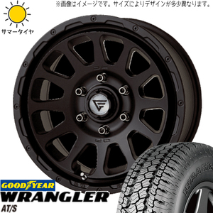 225/70R16 スズキ ジムニーシエラ GY ラングラー A/T-S DELTA 16インチ 6.0J -5 5H139.7P サマータイヤ ホイールセット 4本