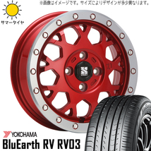 165/60R14 エブリィワゴン NV100 14インチ Y/H RV03 エクストリームJ XJ04 4.5J +45 4H100P サマータイヤ ホイールセット 4本_画像1