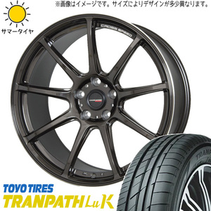 165/50R16 NBOX タント スペーシア TOYO LuK クロススピード RS9 16インチ 5.0J +45 4H100P サマータイヤ ホイールセット 4本