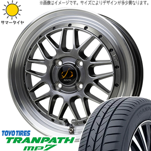 175/65R15 アクア クロスビー スイフト TOYO MP7 シュティッヒ メッシュ RM 15インチ 5.5J +43 4H100P サマータイヤ ホイールセット 4本