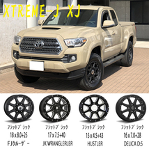 225/75R16 デリカ エクストレイル 16インチ BFグッドリッチ T/A KO2 XJ 7.0J +35 5H114.3P サマータイヤ ホイールセット 4本_画像2