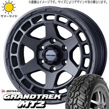 225/75R16 スズキ ジムニー D/L グラントレック MT2 MADVANCEX 16インチ 5.5J +22 5H139.7P サマータイヤ ホイールセット 4本_画像1