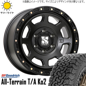 235/70R16 デリカ RAV4 CX-5 16インチ BFGoodrich T/A KO2 XJ XJ07 7.0J +35 5H114.3P サマータイヤ ホイールセット 4本