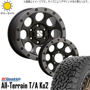 215/70R16 ジムニーシエラ 16インチ BFGoodrich T/A KO2 XJ03 6.0J -5 5H139.7P サマータイヤ ホイールセット 4本