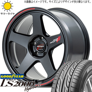 165/50R15 ムーブ ミラ ラパン GY LS2000 HB2 MID RMP TR50 15インチ 5.0J +45 4H100P サマータイヤ ホイールセット 4本