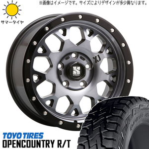 225/70R16 デリカ エクリプスクロス 16インチ TOYO オプカン R/T XJ04 7.0J +35 5H114.3P サマータイヤ ホイールセット 4本