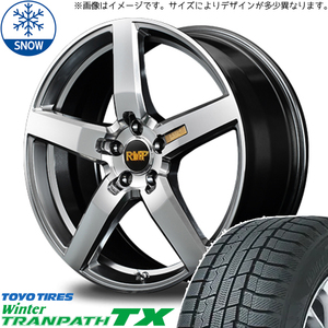 205/55R17 プリウスα ノア ヴォクシー TOYO TX RMP 050F 17インチ 7.0J +40 5H114.3P スタッドレスタイヤ ホイールセット 4本