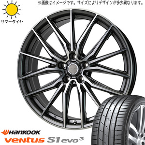 215/35R19 CR-Z シビック HANKOOK ベンタス K127 レシャス アスト M4 19インチ 7.5J +48 5H114.3P サマータイヤ ホイールセット 4本