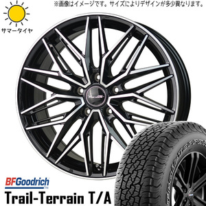 225/55R18 クロストレック BFグッドリッチ プレシャス アスト M3 18インチ 7.5J +55 5H114.3P サマータイヤ ホイールセット 4本