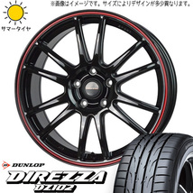 225/40R18 ステップワゴン アテンザ D/L ディレッツァ DZ102 CR6 18インチ 7.5J +55 5H114.3P サマータイヤ ホイールセット 4本_画像1