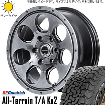 215/70R16 ハイエース BFグッドリッチ Ko2 マッドエージェント 16インチ 6.5J +38 6H139.7P サマータイヤ ホイールセット 4本_画像1