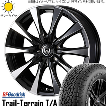 235/65R17 RAV4 BFグッドリッチ トレイルテレーン T/A DI 17インチ 7.0J +40 5H114.3P サマータイヤ ホイールセット 4本_画像1