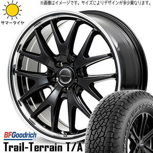 225/60R17 XV レガシィ BFグッドリッチ トレイルテレーン EXE7 17インチ 7.0J +50 5H100P サマータイヤ ホイールセット 4本