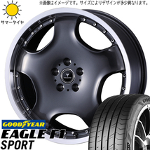 245/40R18 スバル WRX STI WRX S4 GY F1 SPORT アセット D1 18インチ 8.0J +45 5H114.3P サマータイヤ ホイールセット 4本_画像1