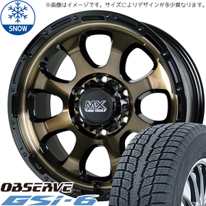 215/70R16 ハイエース 16インチ TOYO GSI-6 MADCROSS GRACE スタッドレスタイヤ ホイールセット 4本