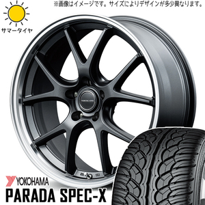 235/60R18 アウトランダー エクストレイル Y/H パラダ Spec-X PA02 EXE5 18インチ 8.0J +42 5H114.3P サマータイヤ ホイールセット 4本