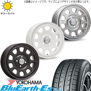 215/70R15 スズキ ジムニーシエラ Y/H BluEarth Es ES32 MLJ デイトナSS 15インチ 6.0J ±0 5H139.7P サマータイヤ ホイールセット 4本