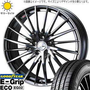 165/60R15 ハスラー キャスト フレア GY EG02 レオニス FR 15インチ 4.5J +45 4H100P サマータイヤ ホイールセット 4本