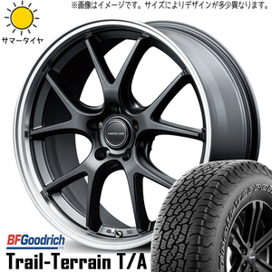 235/55R18 NX ヴァンガード ハリアー BFグッドリッチ MID EXE5 18インチ 8.0J +42 5H114.3P サマータイヤ ホイールセット 4本