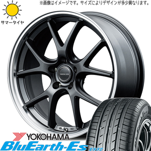 245/40R18 スバル WRX STI WRX S4 Y/H BluEarth Es ES32 MID EXE5 18インチ 8.0J +42 5H114.3P サマータイヤ ホイールセット 4本