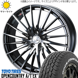 195/65R16 ライズ ロッキー レックス ガソリン車 TOYO A/Tex LEONIS FR 16インチ 6.0J +45 4H100P サマータイヤ ホイールセット 4本