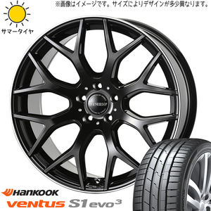 245/40R18 スバル WRX STI WRX S4 HANKOOK ベンタス K127 レッジェーロ 18インチ 8.0J +43 5H114.3P サマータイヤ ホイールセット 4本