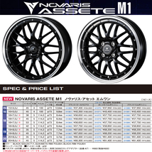 225/45R18 ヴェゼル CX-3 ヨコハマ AW21 アセット M1 18インチ 7.5J +45 5H114.3P オールシーズンタイヤ ホイールセット 4本_画像2