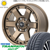 215/65R16 ハイエース TOYO MP7 MID M6 CARBINE 16インチ 6.5J +38 6H139.7P サマータイヤ ホイールセット 4本_画像1