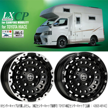 195/80R15 107/105 ハイエース TOYO DELVEX 935 LXCP MONOBLOCK 15インチ 6.0J +33 6H139.7P スタッドレスタイヤ ホイールセット 4本_画像2