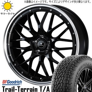 235/60R18 アリア アウトランダー CX60 BFグッドリッチ T/A M1 18インチ 7.5J +38 5H114.3P サマータイヤ ホイールセット 4本