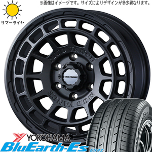 215/50R17 プリウスα Y/H BluEarth Es ES32 マッドヴァンスX 17インチ 7.0J +38 5H114.3P サマータイヤ ホイールセット 4本