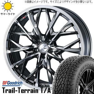 225/60R18 エクストレイル T32 CX-5 BFグッドリッチ レオニス MV 18インチ 7.0J +47 5H114.3P サマータイヤ ホイールセット 4本