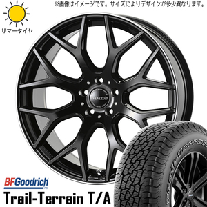 225/55R18 クロスオーバー J50 NJ50 BFGoodrich レッジェーロ 18インチ 8.0J +43 5H114.3P サマータイヤ ホイールセット 4本