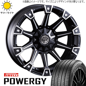 225/60R17 アルファード 17インチ PIRELLI POWERGY CRIMSON MG MONSTER 5H114.3P サマータイヤ ホイールセット 4本