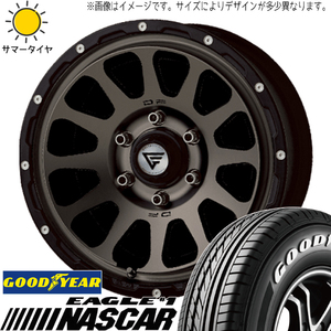 215/65R16 アルファード GY ナスカー デルタフォース 16インチ 7.0J +35 5H114.3P サマータイヤ ホイールセット 4本