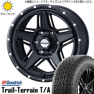 265/65R17 RAV4 17インチ BFグッドリッチ トレイルテレーン T/A MV07 7.0J +40 5H114.3P サマータイヤ ホイールセット 4本