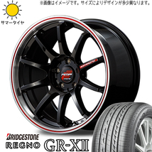 215/45R18 ヴォクシー ステップワゴン BS REGNO GR-X2 RMP R10 18インチ 8.0J +45 5H114.3P サマータイヤ ホイールセット 4本_画像1