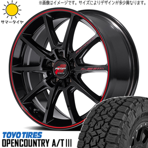 235/60R18 エクストレイル アウトランダー TOYO オプカン A/T3 RMP R25 18インチ 8.0J +45 5H114.3P サマータイヤ ホイールセット 4本