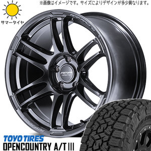 215/70R16 ハイエース TOYO オープンカントリー A/T3 RACING R26 16インチ 6.5J +38 6H139.7P サマータイヤ ホイールセット 4本