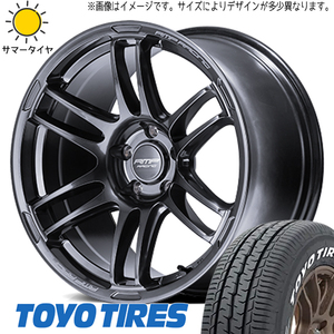 215/60R17 109/107 ハイエース TOYO H30 RMP RACING R26 17インチ 6.5J +38 6H139.7P サマータイヤ ホイールセット 4本